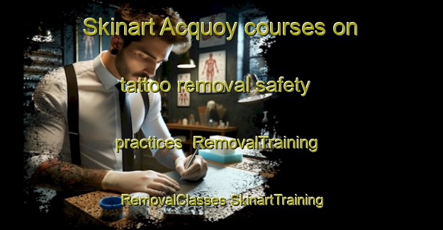 Skinart Acquoy courses on tattoo removal safety practices | #RemovalTraining #RemovalClasses #SkinartTraining-Netherlands