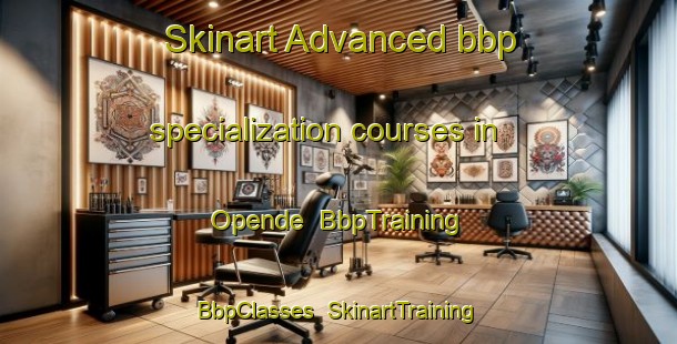 Skinart Advanced bbp specialization courses in Opende | BbpTraining | BbpClasses | SkinartTraining-Netherlands