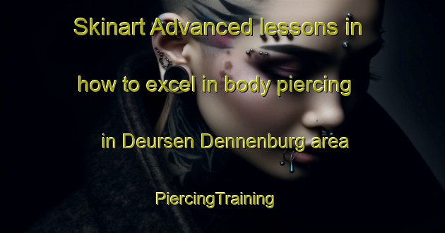 Skinart Advanced lessons in how to excel in body piercing in Deursen Dennenburg area | PiercingTraining | PiercingClasses | SkinartTraining-Netherlands