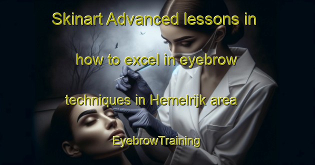 Skinart Advanced lessons in how to excel in eyebrow techniques in Hemelrijk area | EyebrowTraining | EyebrowClasses | SkinartTraining-Netherlands