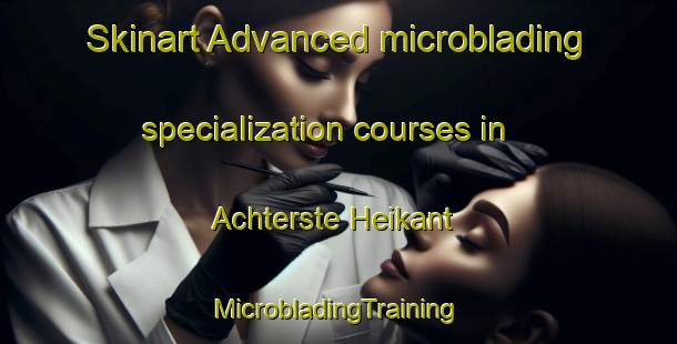 Skinart Advanced microblading specialization courses in Achterste Heikant | #MicrobladingTraining #MicrobladingClasses #SkinartTraining-Netherlands