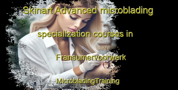 Skinart Advanced microblading specialization courses in Fransumervoorwerk | #MicrobladingTraining #MicrobladingClasses #SkinartTraining-Netherlands