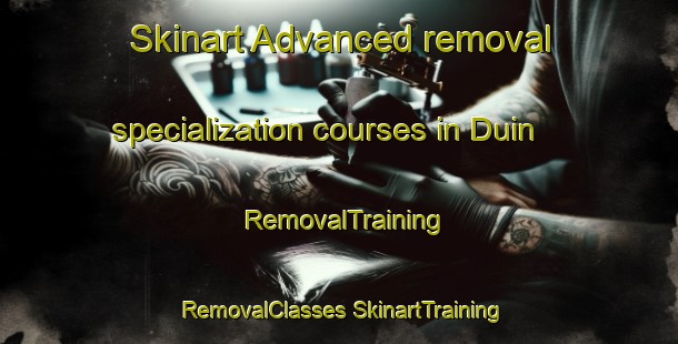 Skinart Advanced removal specialization courses in Duin | #RemovalTraining #RemovalClasses #SkinartTraining-Netherlands