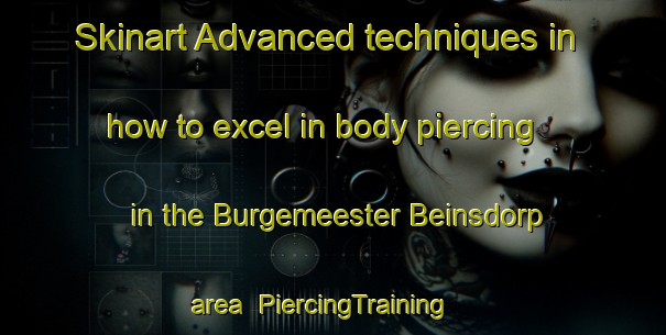 Skinart Advanced techniques in how to excel in body piercing in the Burgemeester Beinsdorp area | PiercingTraining | PiercingClasses | SkinartTraining-Netherlands
