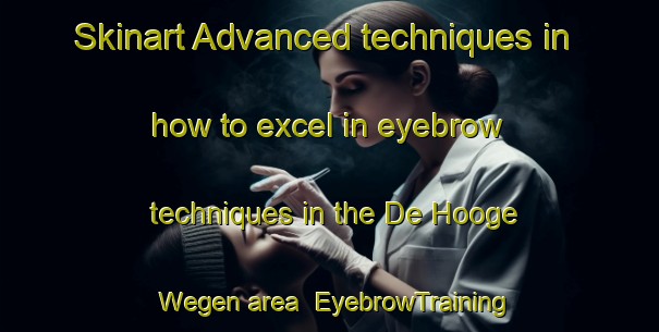 Skinart Advanced techniques in how to excel in eyebrow techniques in the De Hooge Wegen area | EyebrowTraining | EyebrowClasses | SkinartTraining-Netherlands