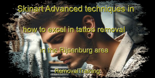 Skinart Advanced techniques in how to excel in tattoo removal in the Rijsenburg area | RemovalTraining | RemovalClasses | SkinartTraining-Netherlands