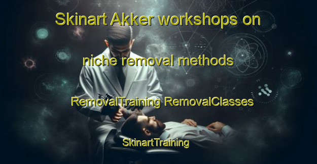 Skinart Akker workshops on niche removal methods | #RemovalTraining #RemovalClasses #SkinartTraining-Netherlands