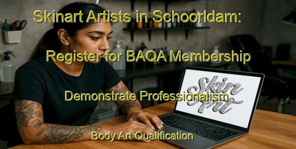 Skinart Artists in Schoorldam: Register for BAQA Membership - Demonstrate Professionalism | Body Art Qualification Authority | BAQA-Netherlands