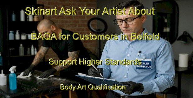 Skinart Ask Your Artist About BAQA for Customers in Belfeld - Support Higher Standards | Body Art Qualification Authority | BAQA-Netherlands