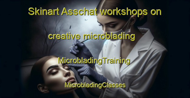 Skinart Asschat workshops on creative microblading | #MicrobladingTraining #MicrobladingClasses #SkinartTraining-Netherlands