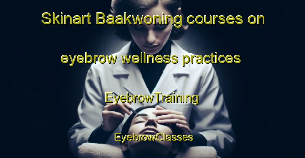 Skinart Baakwoning courses on eyebrow wellness practices | EyebrowTraining | EyebrowClasses | SkinartTraining-Netherlands