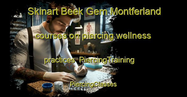 Skinart Beek Gem Montferland courses on piercing wellness practices | #PiercingTraining #PiercingClasses #SkinartTraining-Netherlands