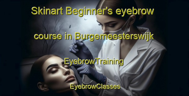 Skinart Beginner's eyebrow course in Burgemeesterswijk | EyebrowTraining | EyebrowClasses | SkinartTraining-Netherlands