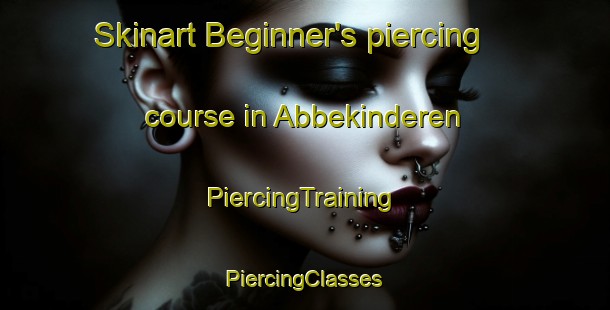 Skinart Beginner's piercing course in Abbekinderen | #PiercingTraining #PiercingClasses #SkinartTraining-Netherlands