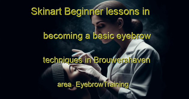 Skinart Beginner lessons in becoming a basic eyebrow techniques in Brouwershaven area | EyebrowTraining | EyebrowClasses | SkinartTraining-Netherlands