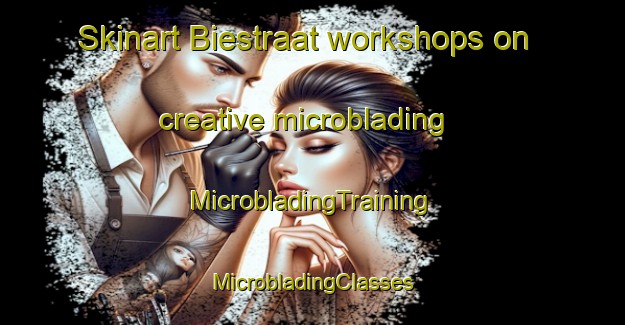 Skinart Biestraat workshops on creative microblading | #MicrobladingTraining #MicrobladingClasses #SkinartTraining-Netherlands