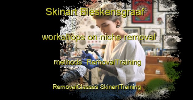 Skinart Bleskensgraaf workshops on niche removal methods | #RemovalTraining #RemovalClasses #SkinartTraining-Netherlands