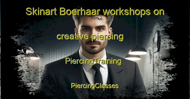 Skinart Boerhaar workshops on creative piercing | #PiercingTraining #PiercingClasses #SkinartTraining-Netherlands