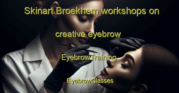 Skinart Broekhem workshops on creative eyebrow | EyebrowTraining | EyebrowClasses | SkinartTraining-Netherlands