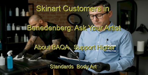 Skinart Customers in Benedenberg: Ask Your Artist About BAQA - Support Higher Standards | Body Art Qualification Authority | BAQA-Netherlands