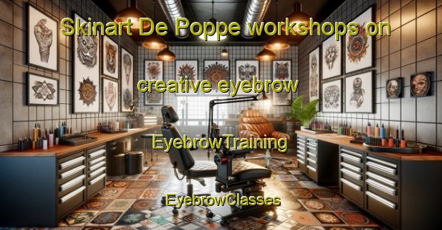 Skinart De Poppe workshops on creative eyebrow | EyebrowTraining | EyebrowClasses | SkinartTraining-Netherlands