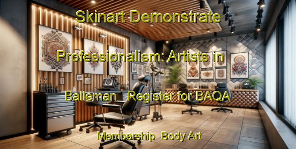 Skinart Demonstrate Professionalism: Artists in Balleman - Register for BAQA Membership | Body Art Qualification Authority | BAQA-Netherlands