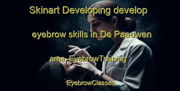 Skinart Developing develop eyebrow skills in De Paauwen area | EyebrowTraining | EyebrowClasses | SkinartTraining-Netherlands
