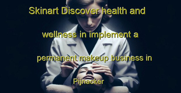Skinart Discover health and wellness in implement a permanent makeup business in Pijnacker | PermanentmakeupTraining | PermanentmakeupClasses | SkinartTraining-Netherlands