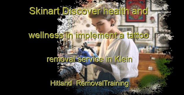 Skinart Discover health and wellness in implement a tattoo removal service in Klein Hitland | RemovalTraining | RemovalClasses | SkinartTraining-Netherlands