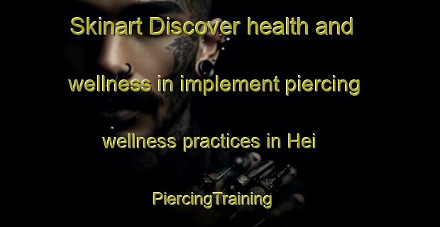 Skinart Discover health and wellness in implement piercing wellness practices in Hei | PiercingTraining | PiercingClasses | SkinartTraining-Netherlands