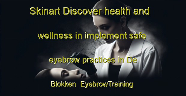 Skinart Discover health and wellness in implement safe eyebrow practices in De Blokken | EyebrowTraining | EyebrowClasses | SkinartTraining-Netherlands