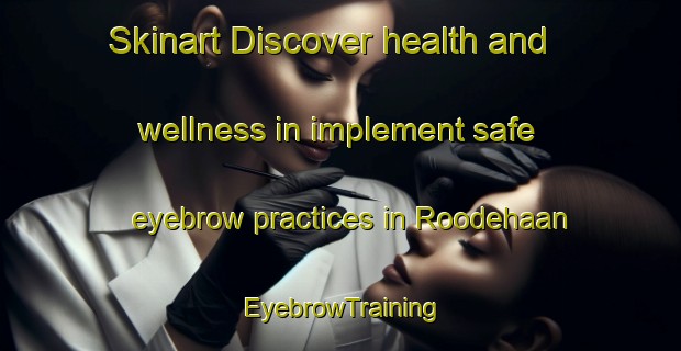 Skinart Discover health and wellness in implement safe eyebrow practices in Roodehaan | EyebrowTraining | EyebrowClasses | SkinartTraining-Netherlands