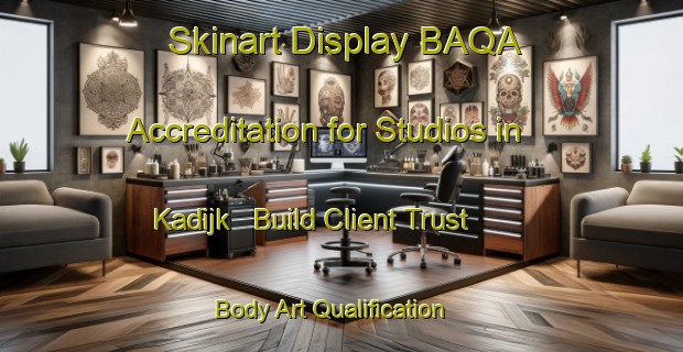 Skinart Display BAQA Accreditation for Studios in Kadijk - Build Client Trust | Body Art Qualification Authority | BAQA-Netherlands
