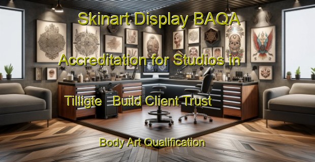 Skinart Display BAQA Accreditation for Studios in Tilligte - Build Client Trust | Body Art Qualification Authority | BAQA-Netherlands