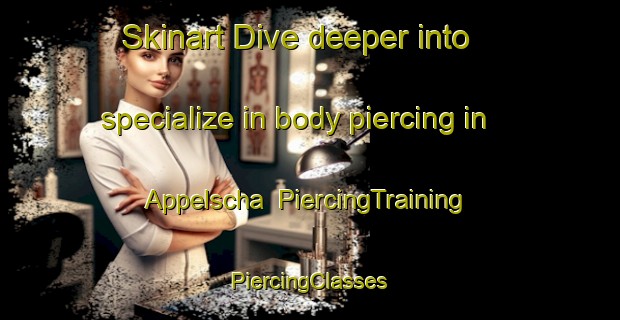 Skinart Dive deeper into specialize in body piercing in Appelscha | #PiercingTraining #PiercingClasses #SkinartTraining-Netherlands