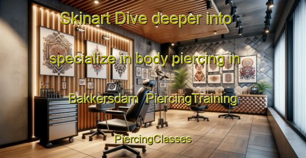 Skinart Dive deeper into specialize in body piercing in Bakkersdam | #PiercingTraining #PiercingClasses #SkinartTraining-Netherlands