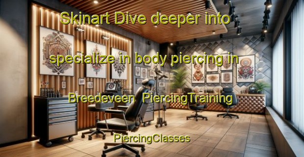 Skinart Dive deeper into specialize in body piercing in Breedeveen | #PiercingTraining #PiercingClasses #SkinartTraining-Netherlands