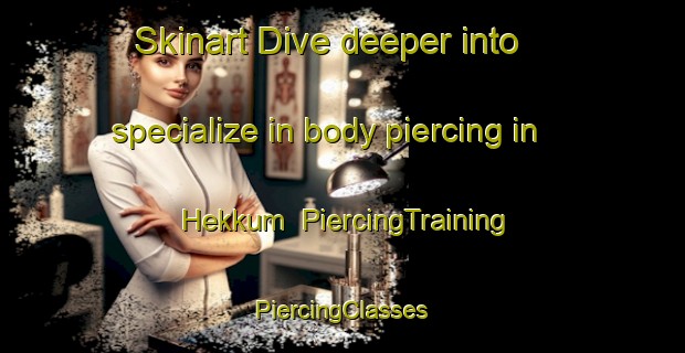 Skinart Dive deeper into specialize in body piercing in Hekkum | #PiercingTraining #PiercingClasses #SkinartTraining-Netherlands