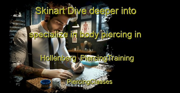 Skinart Dive deeper into specialize in body piercing in Hollenberg | #PiercingTraining #PiercingClasses #SkinartTraining-Netherlands