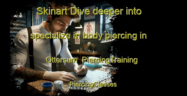 Skinart Dive deeper into specialize in body piercing in Ottersum | #PiercingTraining #PiercingClasses #SkinartTraining-Netherlands