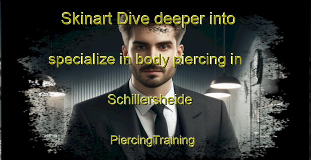 Skinart Dive deeper into specialize in body piercing in Schillersheide | #PiercingTraining #PiercingClasses #SkinartTraining-Netherlands