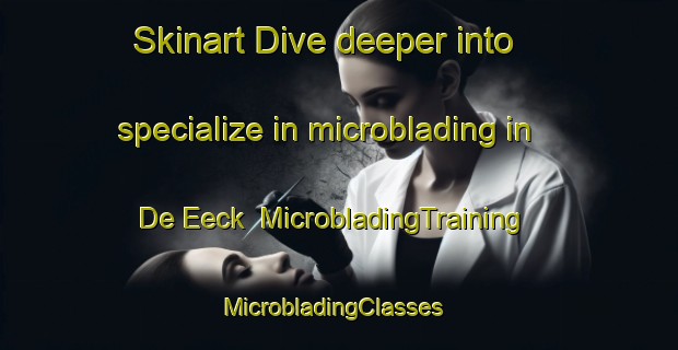 Skinart Dive deeper into specialize in microblading in De Eeck | MicrobladingTraining | MicrobladingClasses | SkinartTraining-Netherlands
