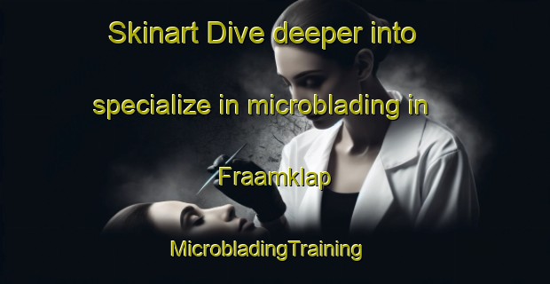 Skinart Dive deeper into specialize in microblading in Fraamklap | MicrobladingTraining | MicrobladingClasses | SkinartTraining-Netherlands