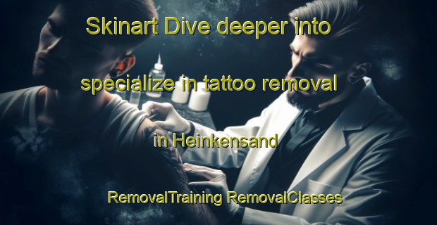 Skinart Dive deeper into specialize in tattoo removal in Heinkensand | #RemovalTraining #RemovalClasses #SkinartTraining-Netherlands