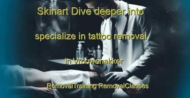 Skinart Dive deeper into specialize in tattoo removal in Vrouwenakker | #RemovalTraining #RemovalClasses #SkinartTraining-Netherlands