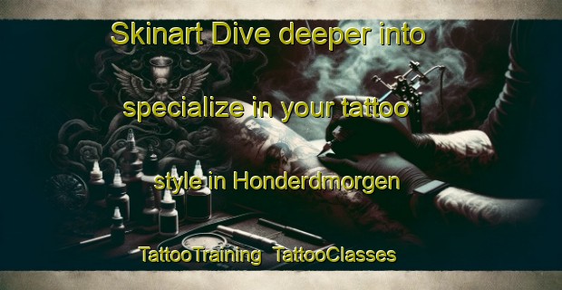 Skinart Dive deeper into specialize in your tattoo style in Honderdmorgen | TattooTraining | TattooClasses | SkinartTraining-Netherlands