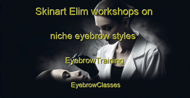 Skinart Elim workshops on niche eyebrow styles | EyebrowTraining | EyebrowClasses | SkinartTraining-Netherlands