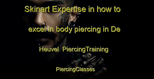 Skinart Expertise in how to excel in body piercing in De Heuvel | PiercingTraining | PiercingClasses | SkinartTraining-Netherlands