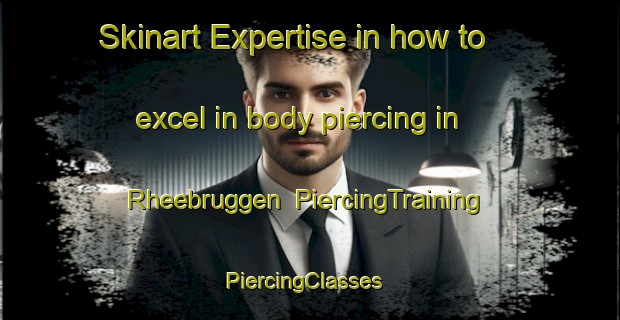 Skinart Expertise in how to excel in body piercing in Rheebruggen | PiercingTraining | PiercingClasses | SkinartTraining-Netherlands