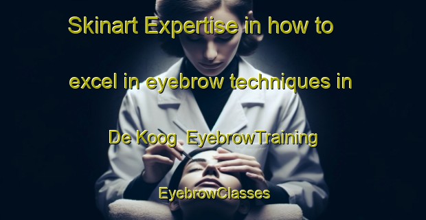 Skinart Expertise in how to excel in eyebrow techniques in De Koog | EyebrowTraining | EyebrowClasses | SkinartTraining-Netherlands